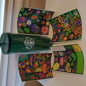 NEW Limited Edition Starbucks Green Apron Tumbler